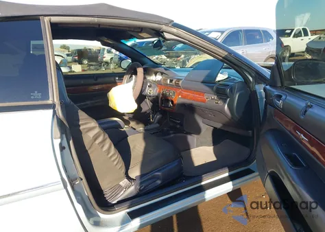 2002 Chrysler Sebring Limited z USA, uszkodzony, nr VIN 1C3EL65R62N233429